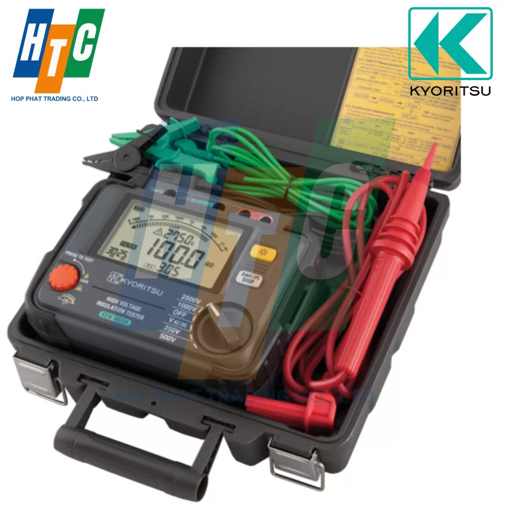 Máy đo điện trở cách điện Kyoritsu 3125A (5000V/1TΩ)