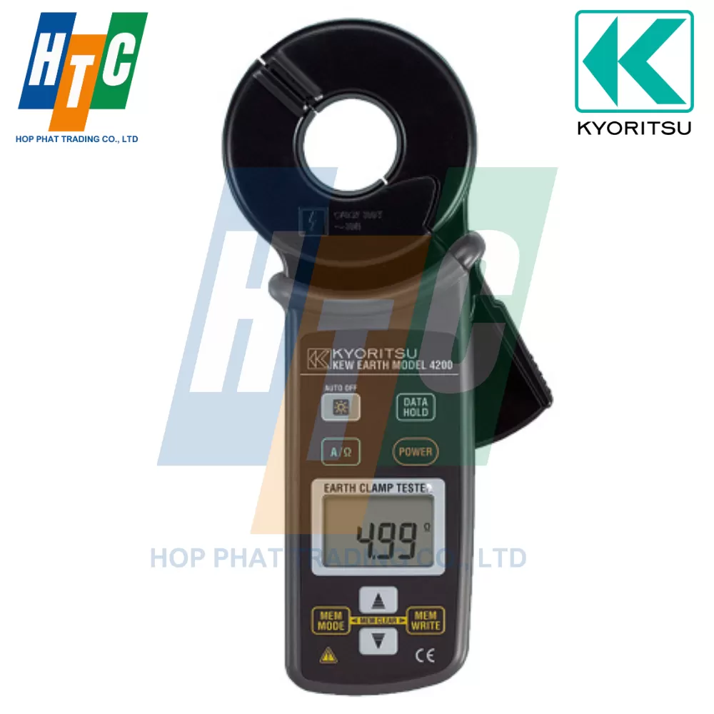 Ampe kìm đo điện trở đất Kyoritsu 4200