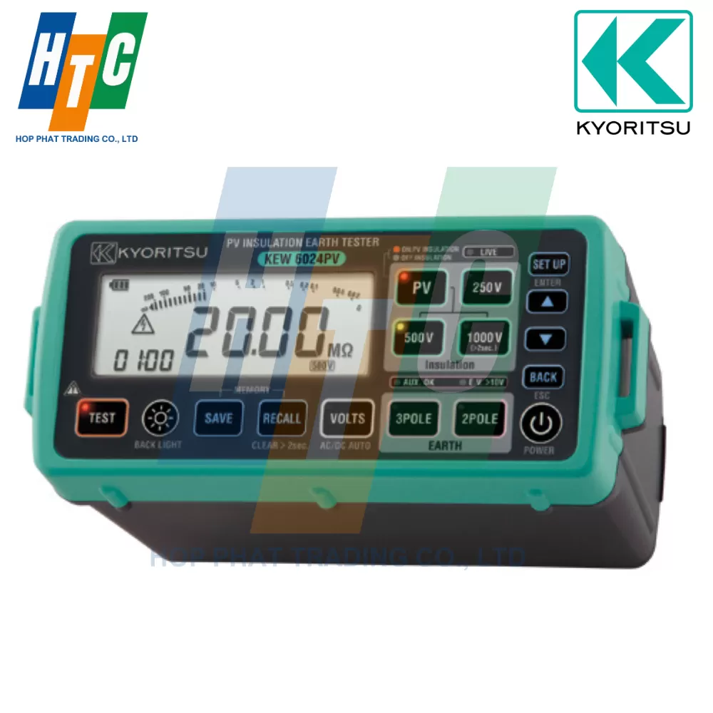 Thiết bị đo nhiều chức năng( Thông mạch,mạch vòng, test điện trở đất….)  6024PV