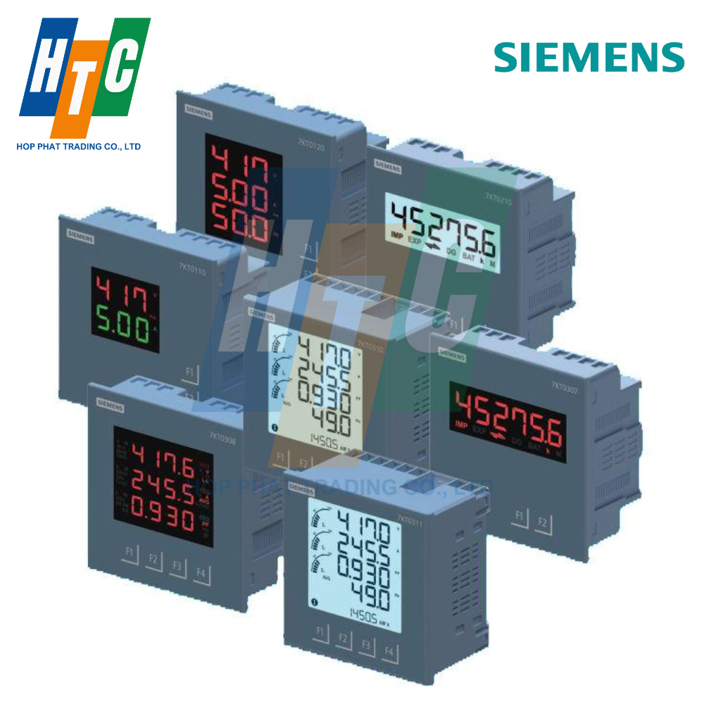 Multi Function Meter LCD Display, Class 0.5, Modbus RS485, % THDi/ THDv