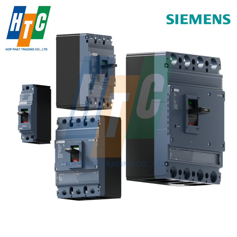 MCCB 3VJ, 3-poles, 50A, 10kA, Fixed