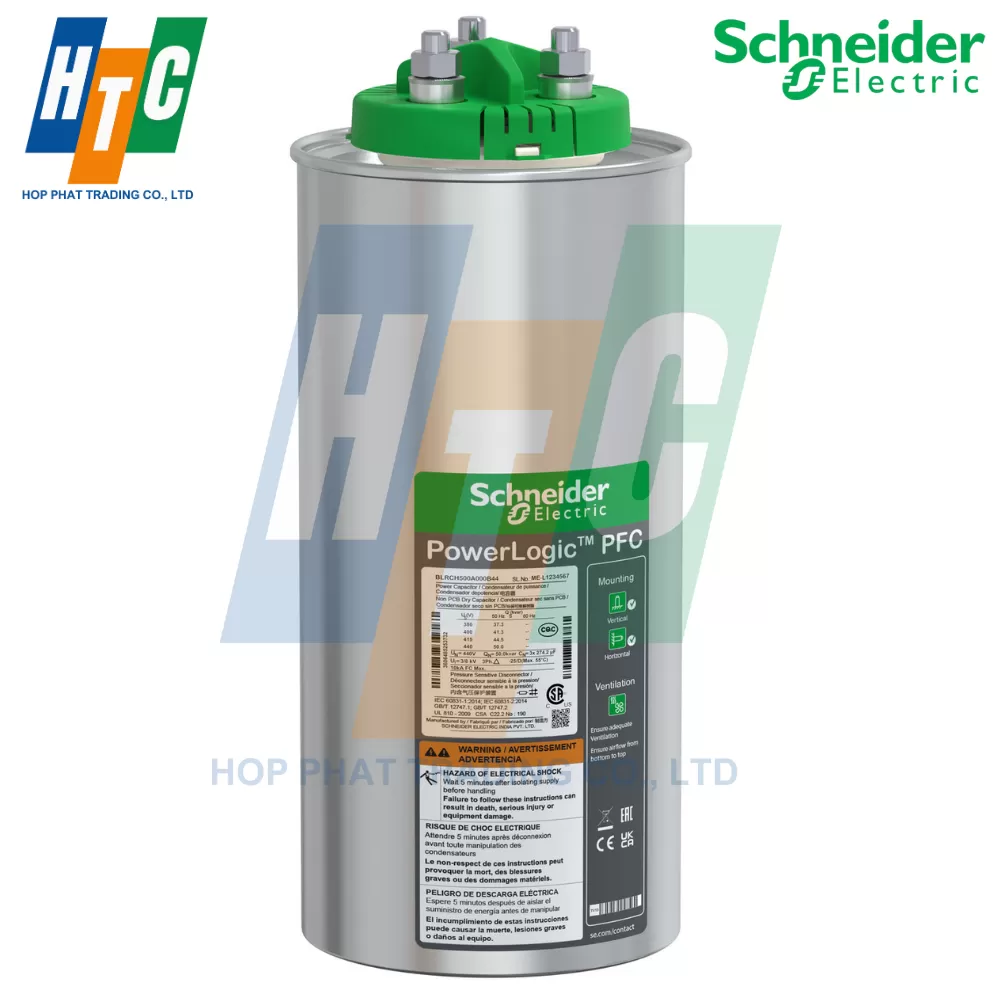 EasyCan Capacitor - 5/6 kvar - 440 V