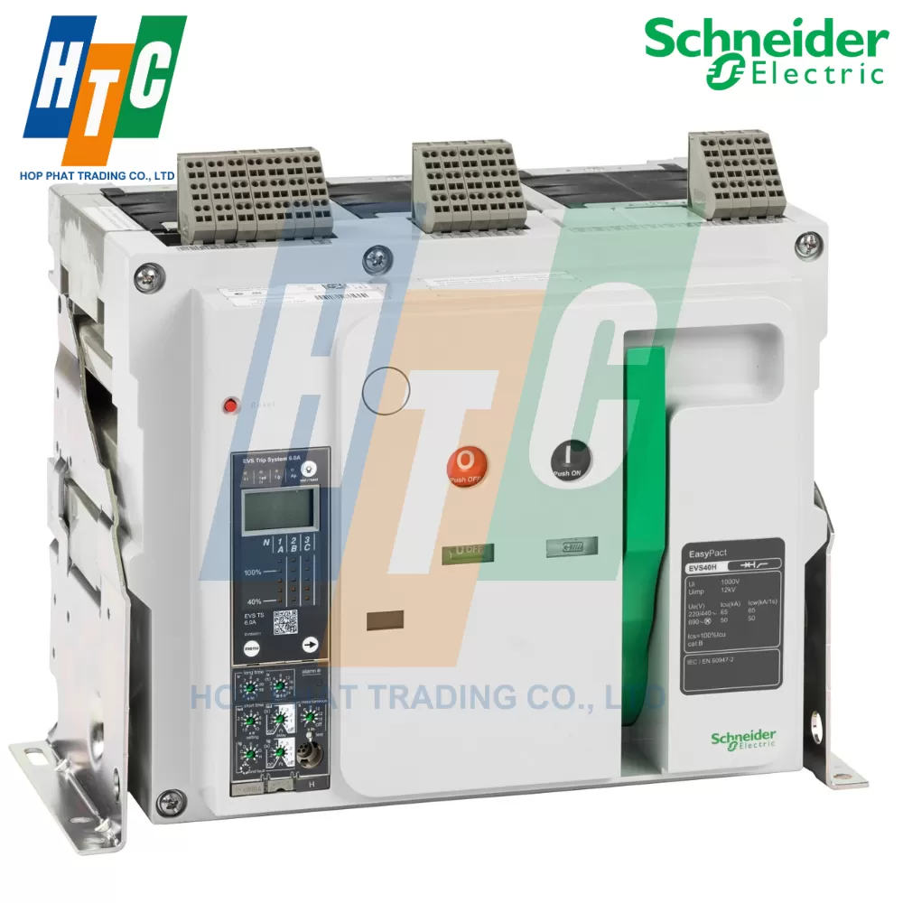 Máy cắt không khí Easypact  EVS 2500A 3P 65kA@440VAC type Fixed
