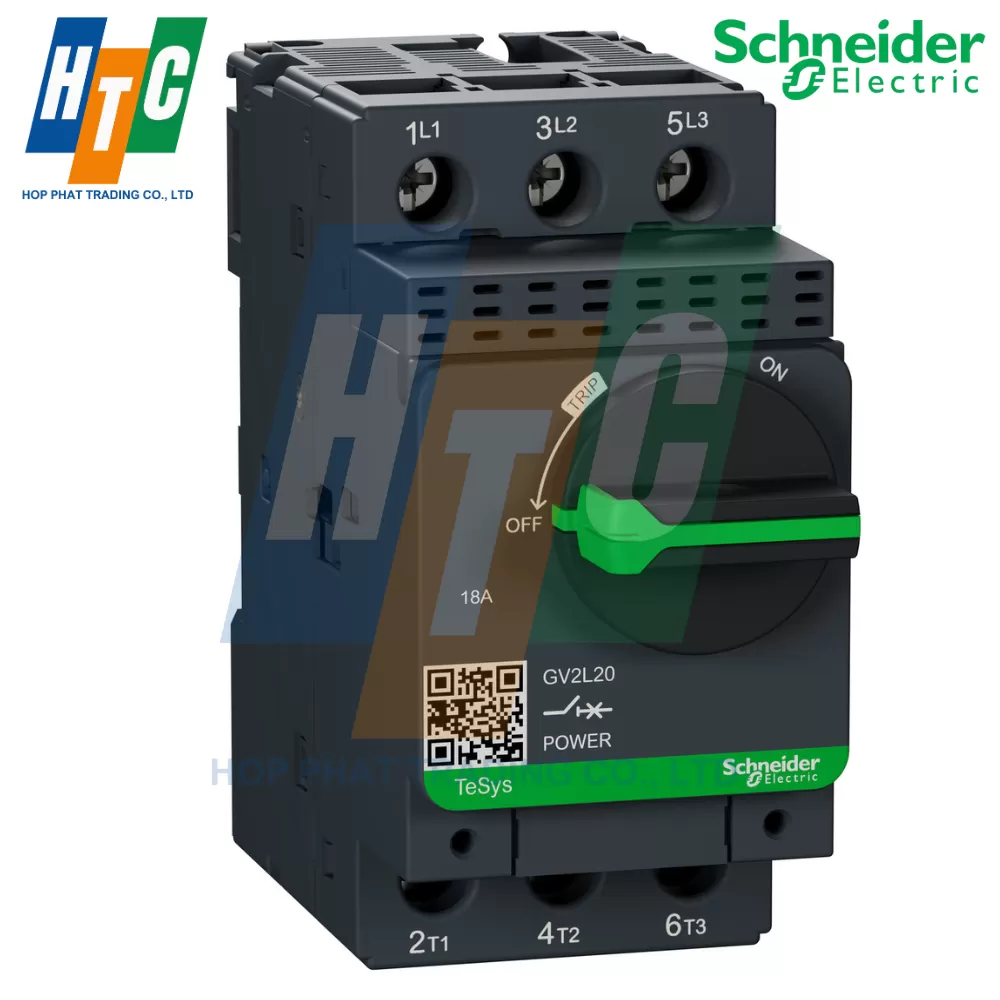 Cầu Dao Bảo Vệ Động Cơ 3P 32A- GV2L32