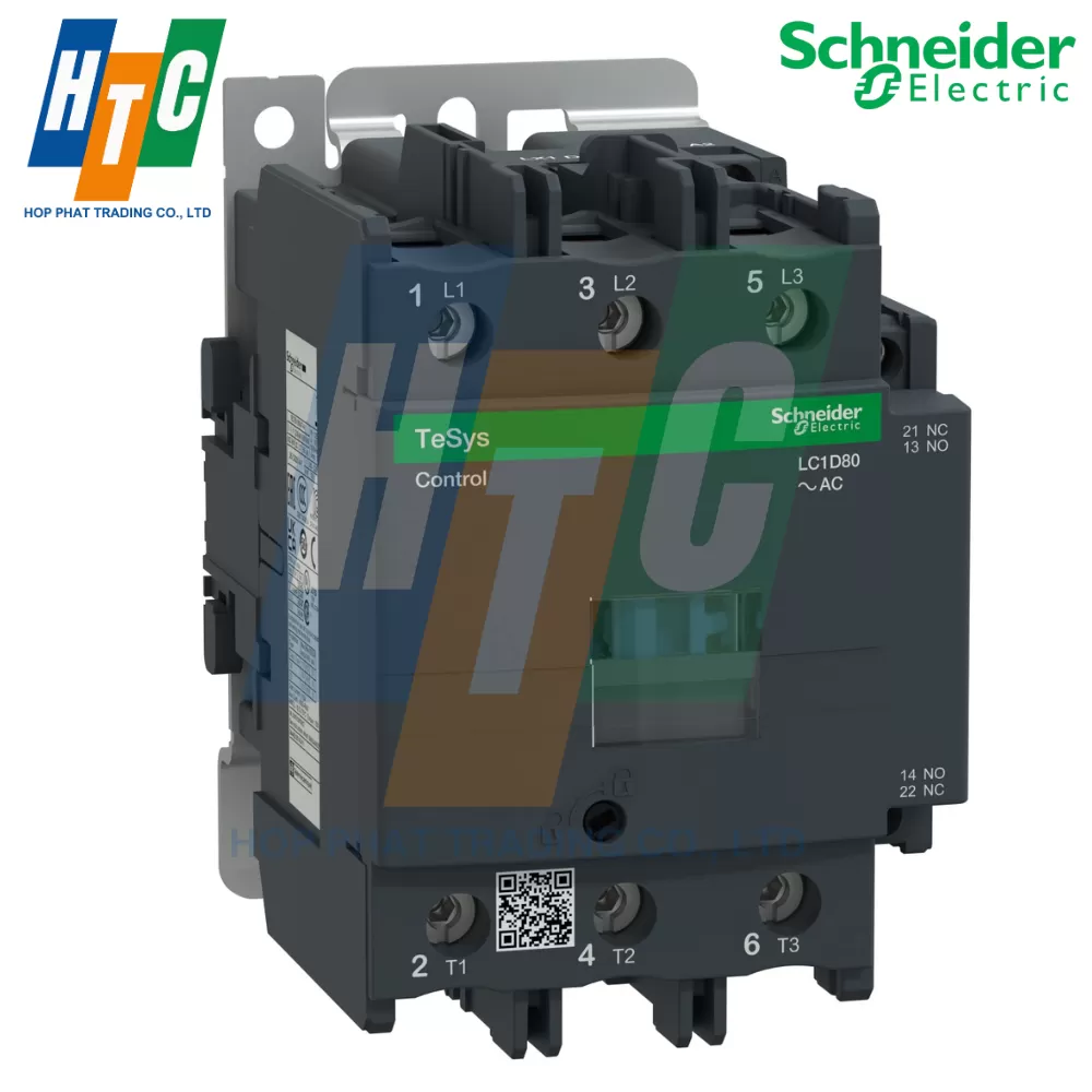 Khoi dong tu LC1D 4P AC3 40A