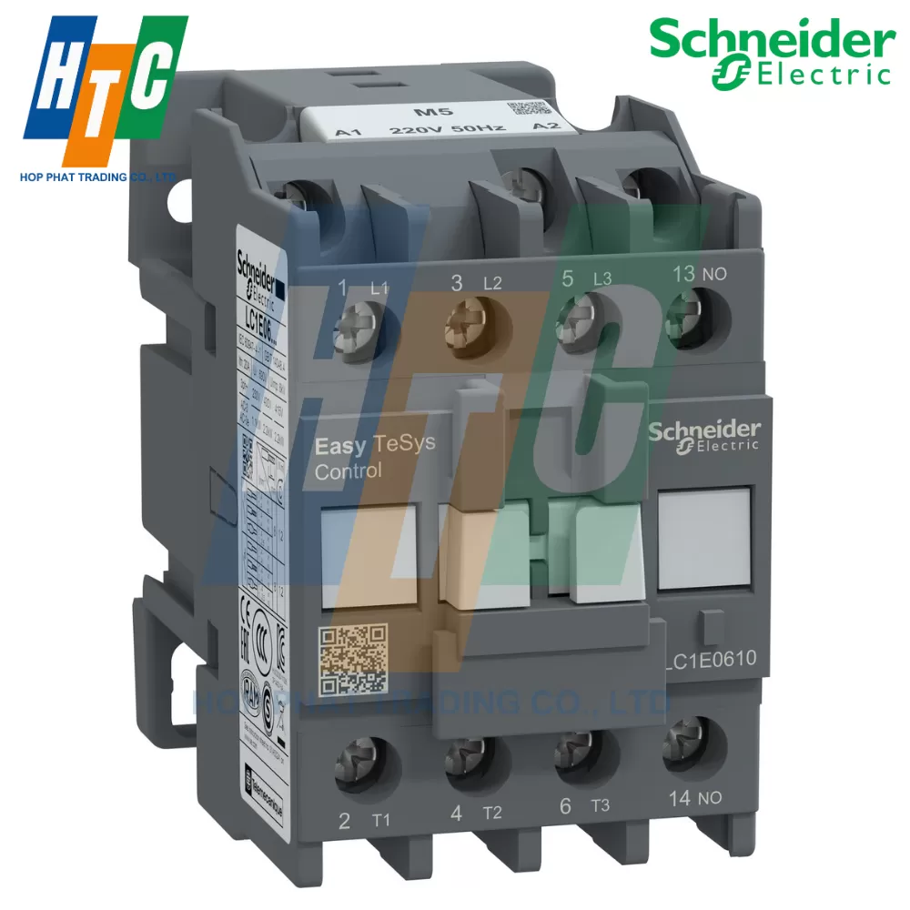Khởi động từ 3P 1No 15Kw 220Vac- LC1E3210M7