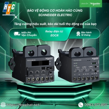 RƠ-LE ĐIỆN TỬ EOCR SCHNEIDER – GIẢI PHÁP BẢO VỆ ĐỘNG CƠ TOÀN DIỆN