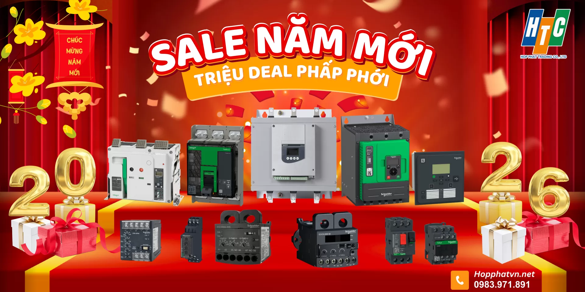 BÁO ĐỘNG ĐỎ GIÁ SỐC – SIÊU SALE SCHNEIDER ĐẦU NĂM TẠI HOPPHATVN.NET