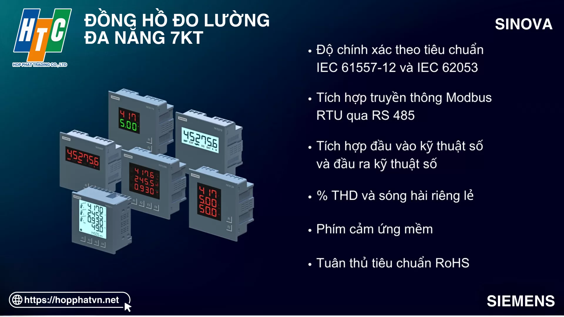 Hợp Phát – Nhà phân phối chính hãng thiết bị điện Siemens tại Việt Nam